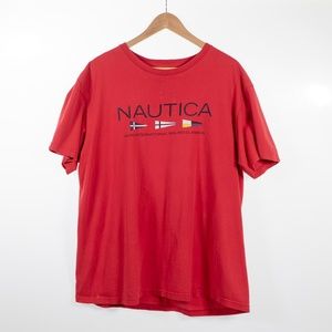 Vintage Nautica Sailing Tee Size XL